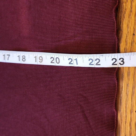 philosophy, NWOT, Women's Top, Size Large, Burgundy - Picture 9 of 9